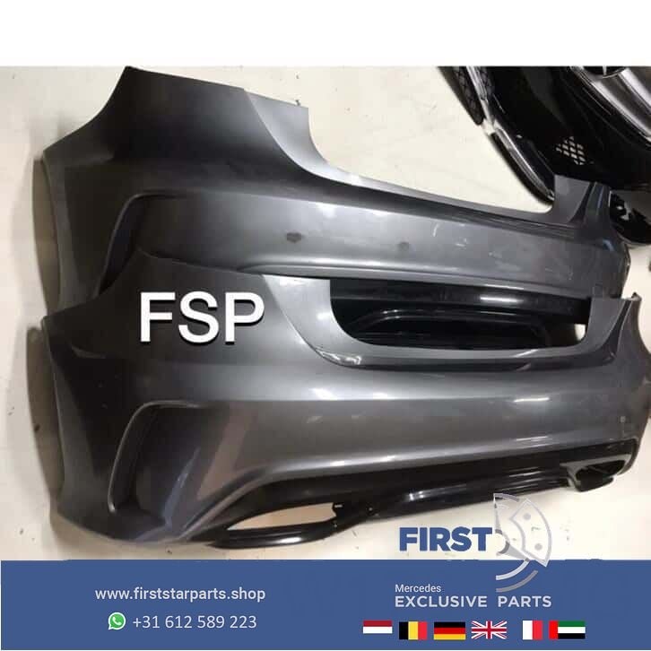W176 Facelift AMG Achterbumper + Diffuser origineel A Klasse, Arrière, Utilisé, -, -