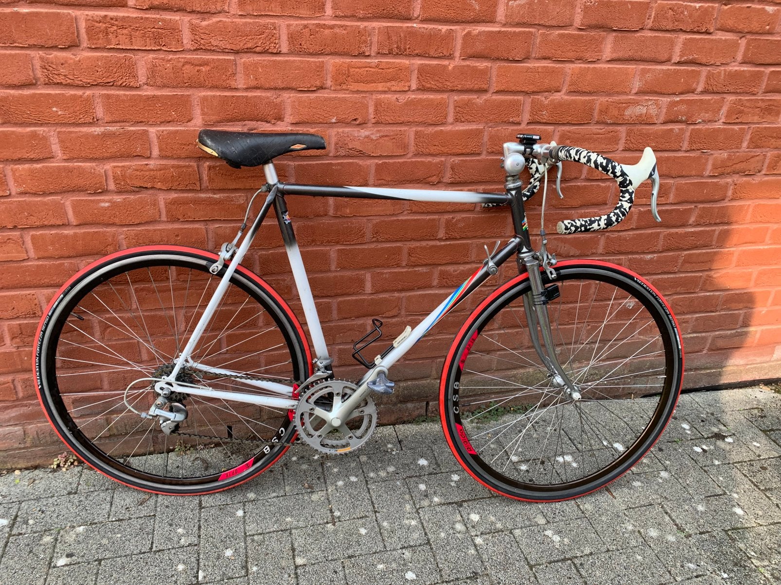 Retro koersfiets Moons 14 versnellingen, Fietsen en Brommers, Ophalen, Zo goed als nieuw