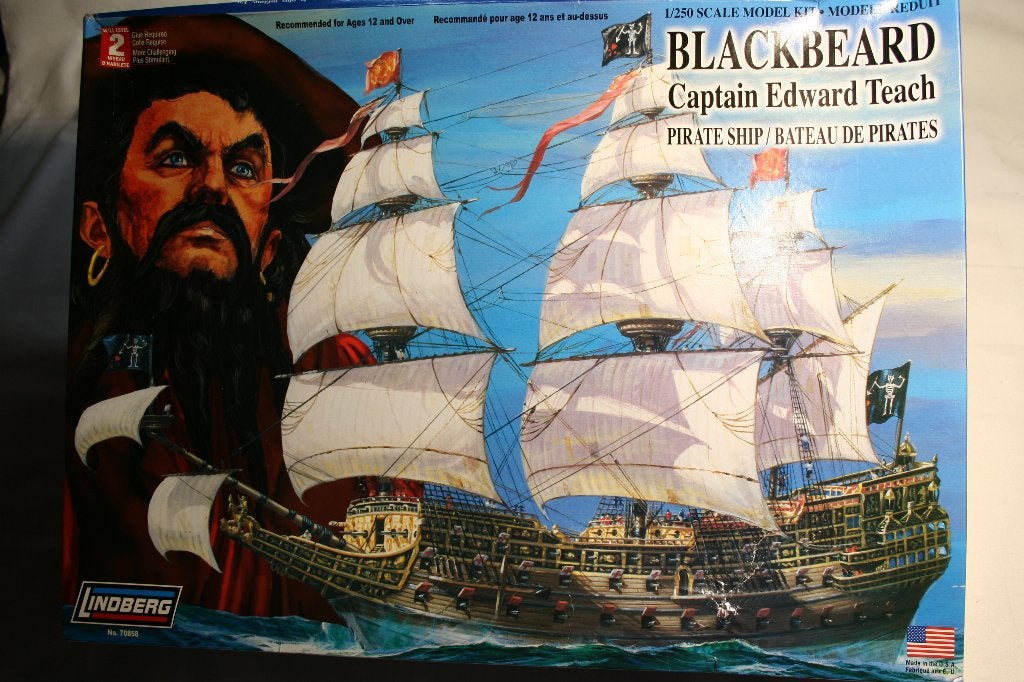 Lindberg 70858 1/225 Blackbeard (Sovereign of the Seas), Enlèvement ou Envoi, Comme neuf, 1:200 ou moins