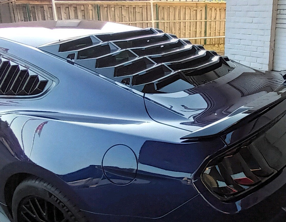 Nwe glossy blavk achterruit spoiler voor mustang 201, Auto diversen, Tuning en Styling, Ophalen