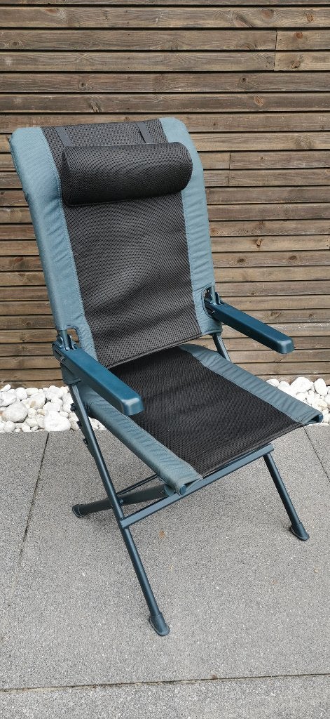 Quechua armstoel/kampeerstoel - verstelbaar - 2x, Ophalen, Zo goed als nieuw, Campingstoel