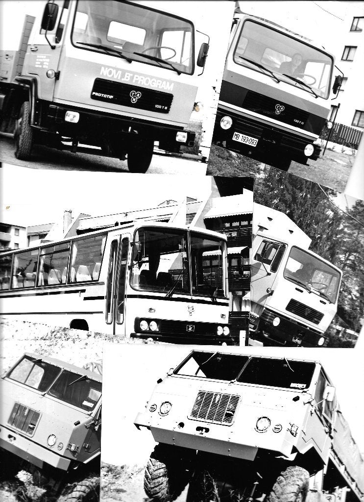 Photos de presse TAM, IAA 1983, Enlèvement ou Envoi, Comme neuf, Autres marques