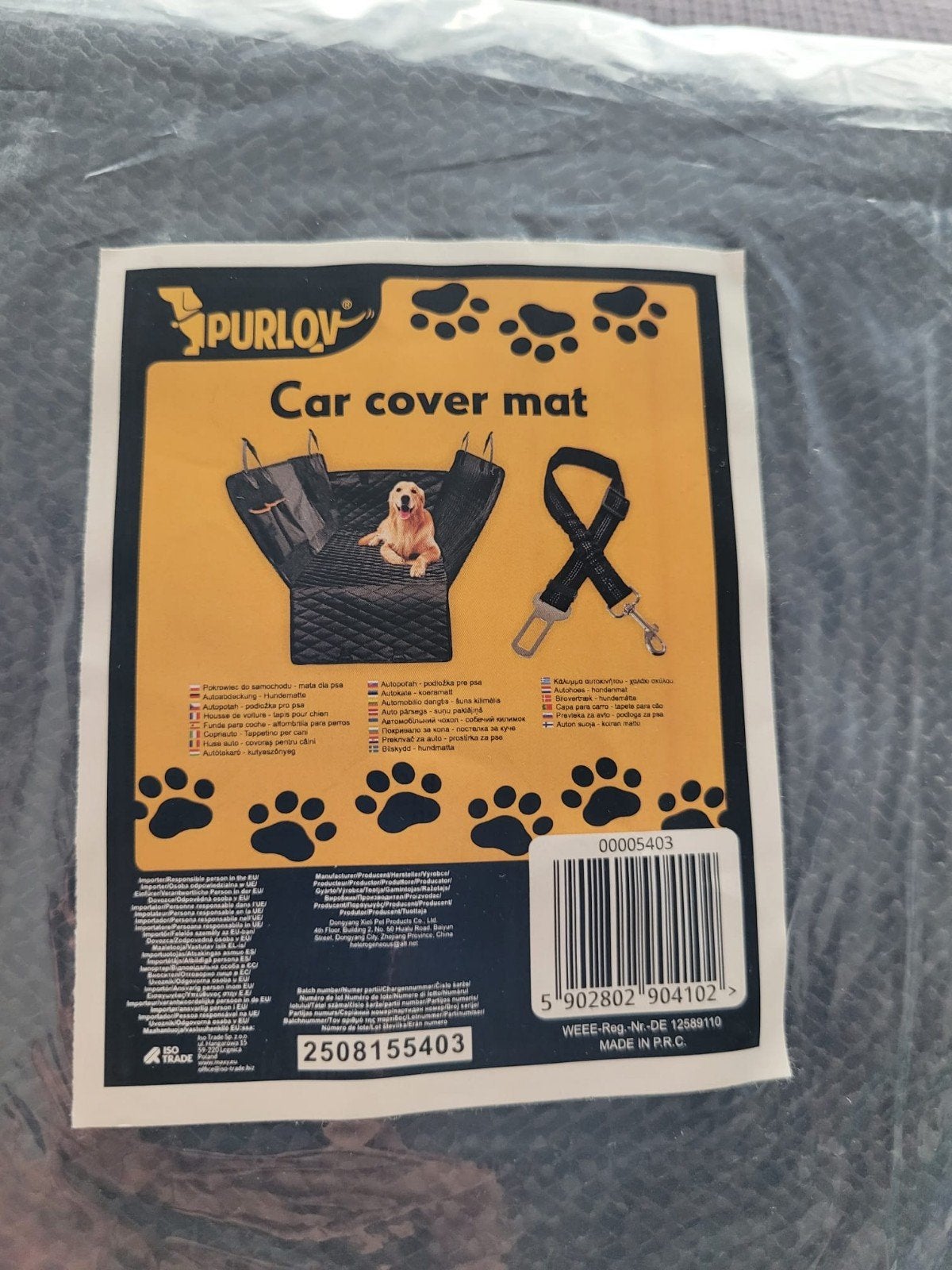 Housse de protection de voiture pour chien., Bijoux, Sacs & Beauté, Sacs | Sacs de voyage & Petits Sacs de voyage, Enlèvement ou Envoi