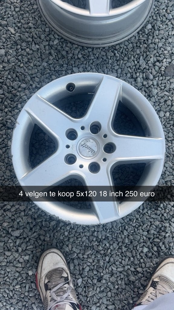 Velgen 5x120 18 ich, Véhicule de tourisme, 18 pouces, Enlèvement, Utilisé