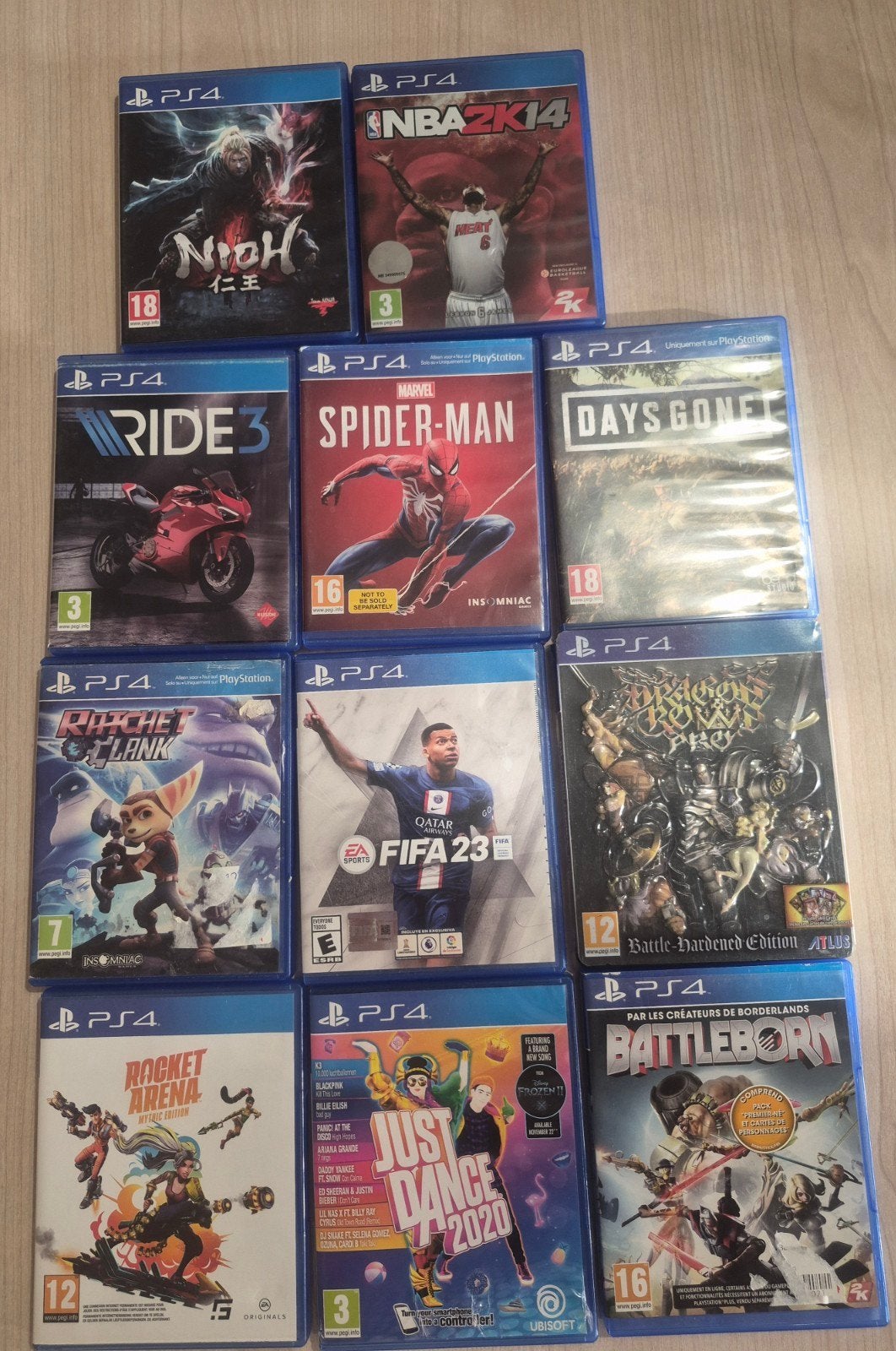 11 PS4-games als nieuw, Games en Spelcomputers, Ophalen