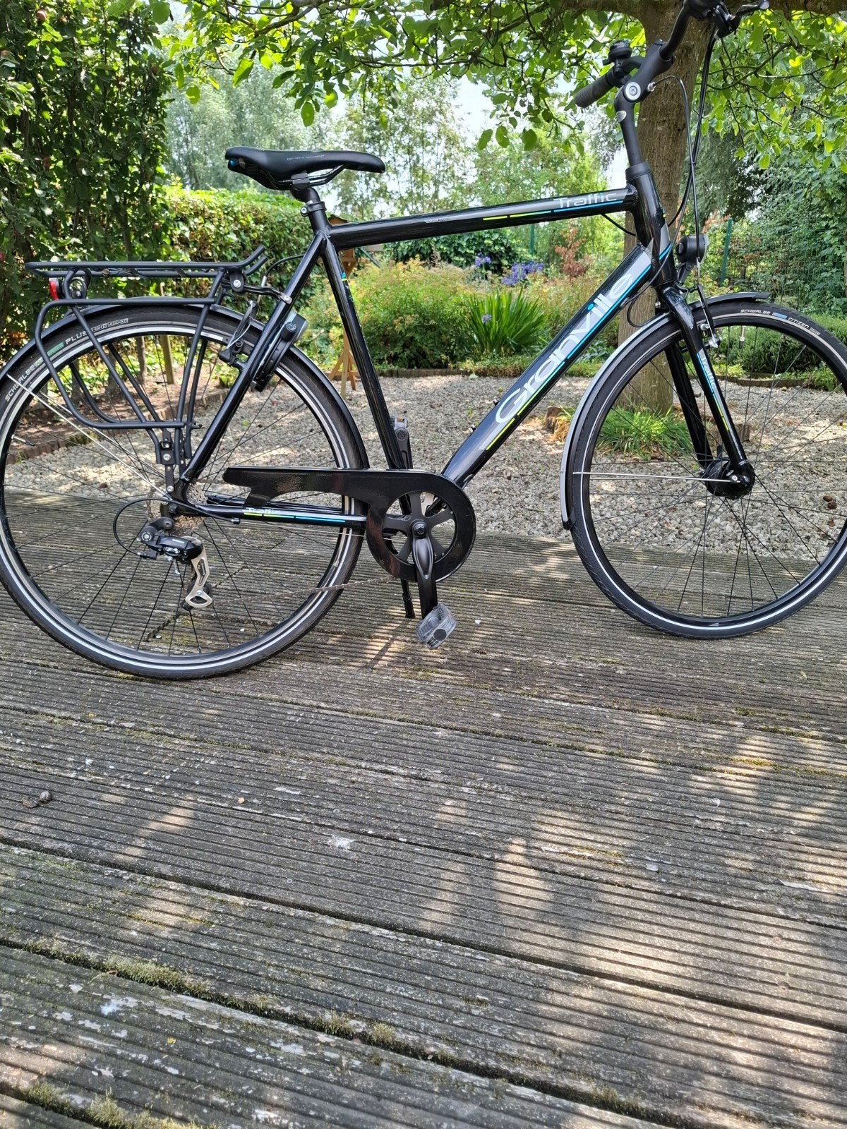 zeer degelijke en mooie herenfiets ( als nieuw ), Ophalen, Versnellingen