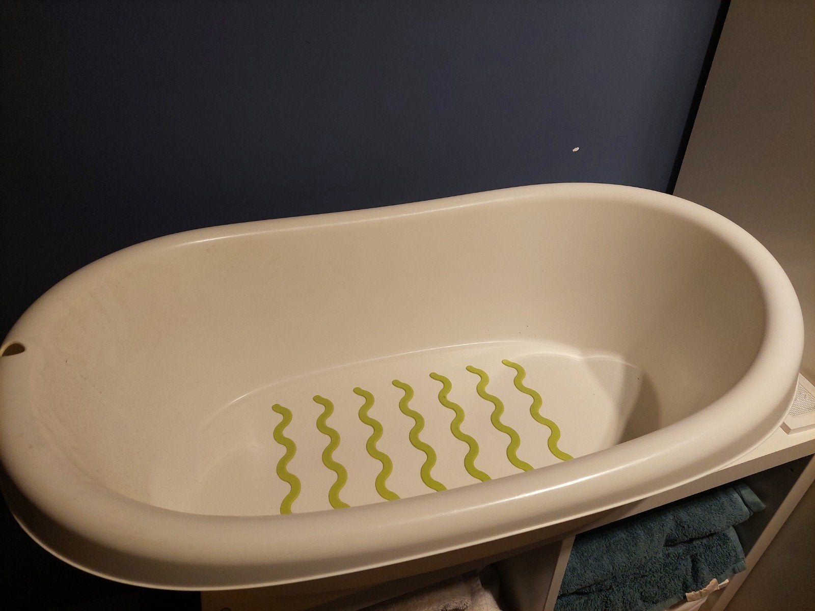 Zitbad baby (IKEA), Ophalen