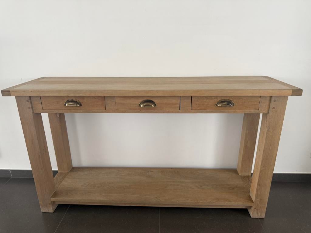 Mooie landelijke eiken commode, Ophalen, Zo goed als nieuw