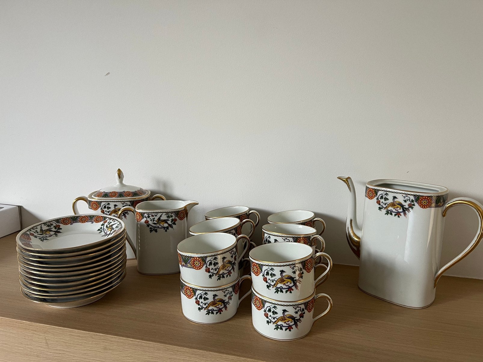 Raynaud & Cie Limoges porselein set 12 stuks, Ophalen