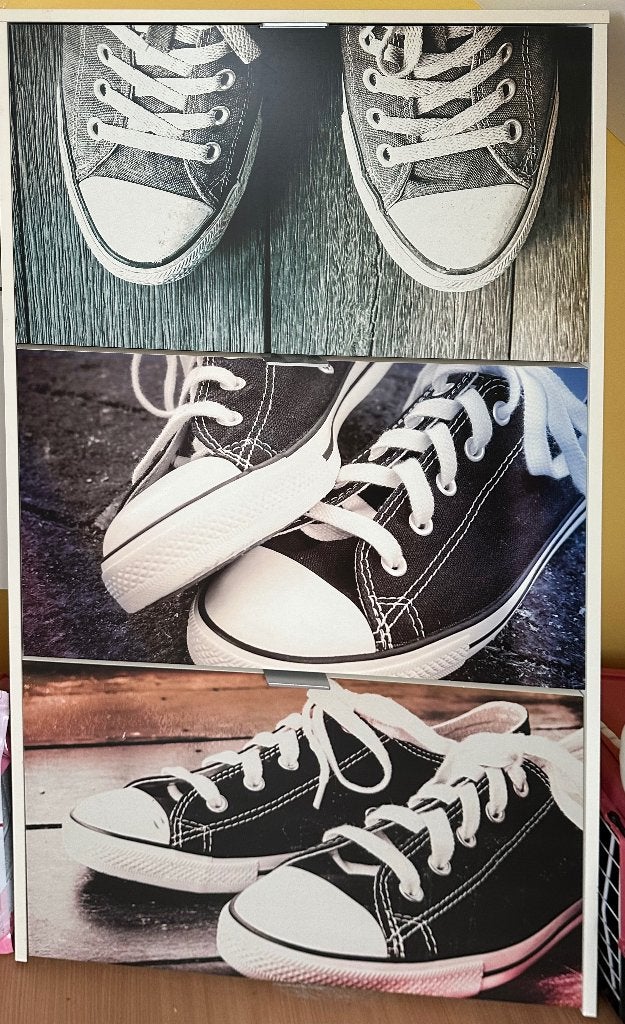 Armoire à chaussures 3 tiroirs Converse, Enlèvement, Utilisé
