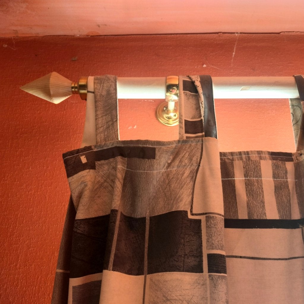 Houten baar voor gordijnen, Huis en Inrichting, Woonaccessoires | Overige, Ophalen, Gebruikt, Hout