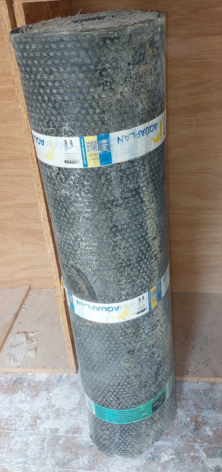 Roofing boven- en onderlaag, Doe-het-zelf en Bouw, Dakpannen en Dakbedekking, Ophalen, Overige materialen, Zwart, Nieuw