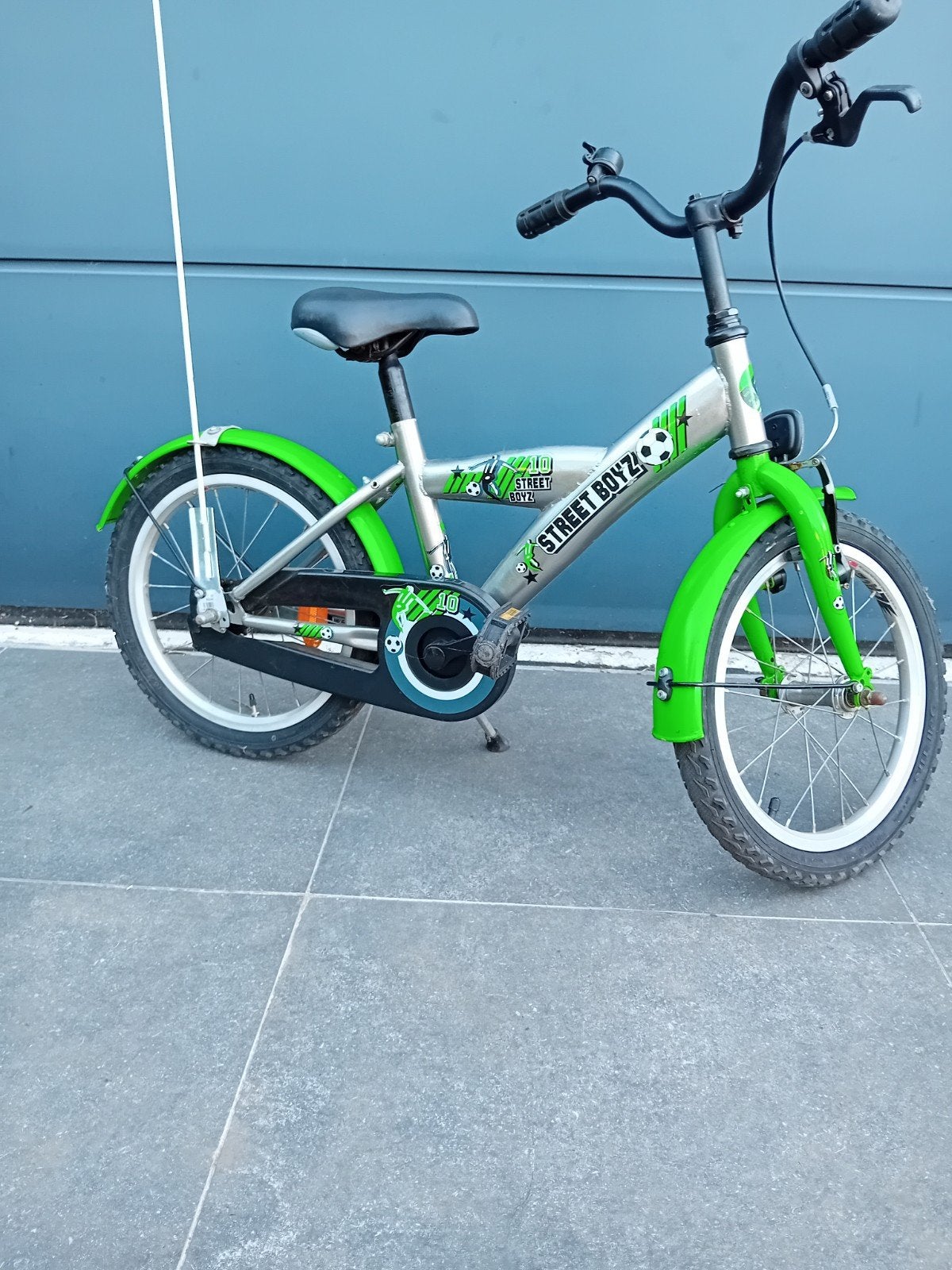 Kinderfiets 3 tot 6 jaar, Ophalen