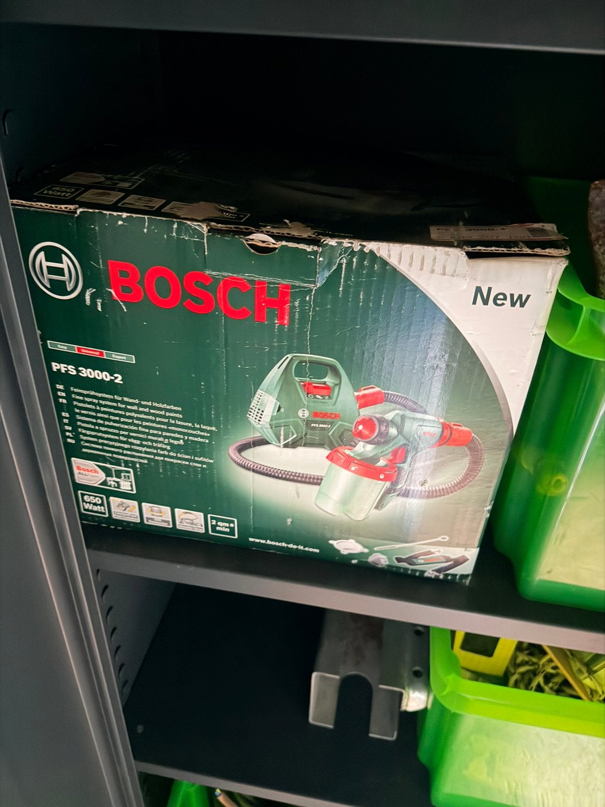 Bosch Verf spuitmachine, Bricolage & Construction, Enlèvement, Comme neuf