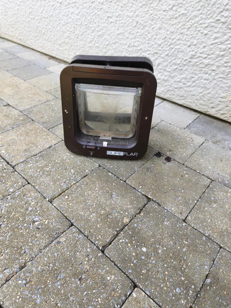 Kattenluik sureflap, Ophalen