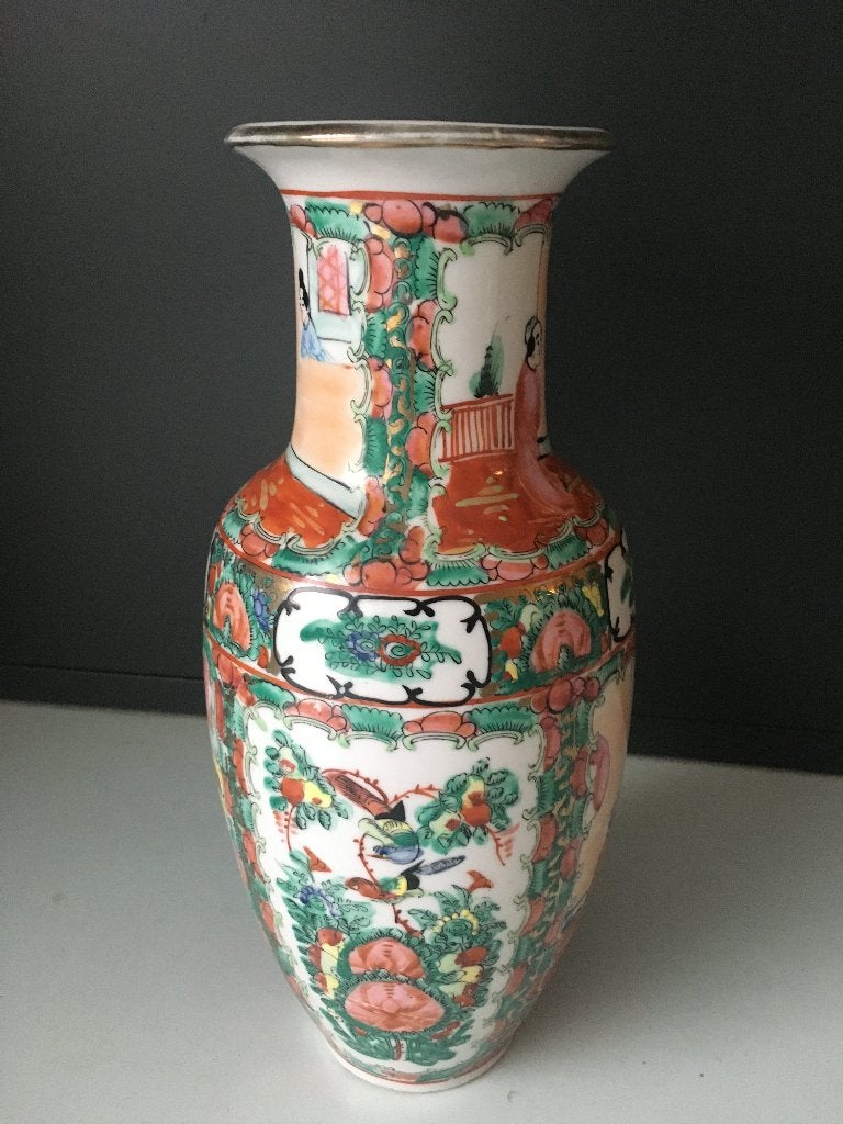 Chinese vaas, Ophalen