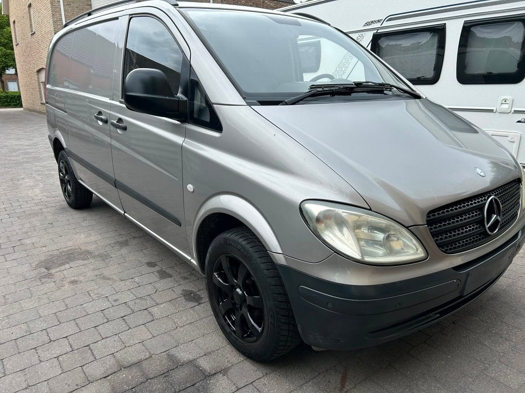 mercedes vito #bj 2010# bj 2009 !!187 000km!! gekeurd, Auto's, 4 zetels, Zwart, Bedrijf, Zilver of Grijs