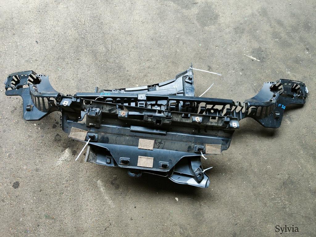 M Performance achterbumper Montageplaat set BMW 3 serie F30, Auto-onderdelen, Gebruikt, -, -, Ophalen of Verzenden