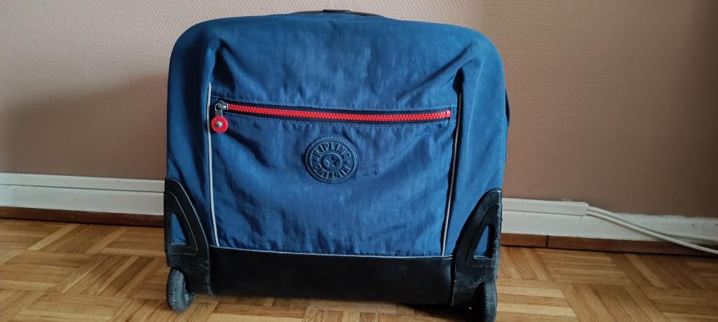 Cartable kipling, Bijoux, Sacs & Beauté, Sacs | Cartables, 30 à 40 cm, Enlèvement, Utilisé, Bleu