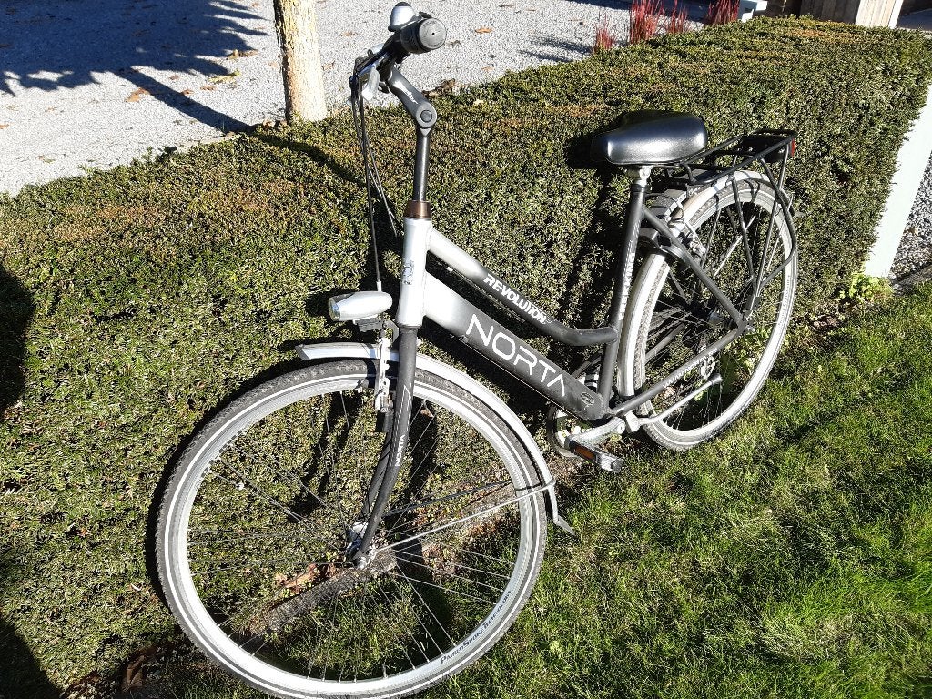 Norta Damesfiets in degelijke staat, Gebruikt, Velgrem, Versnellingen, 50 tot 53 cm