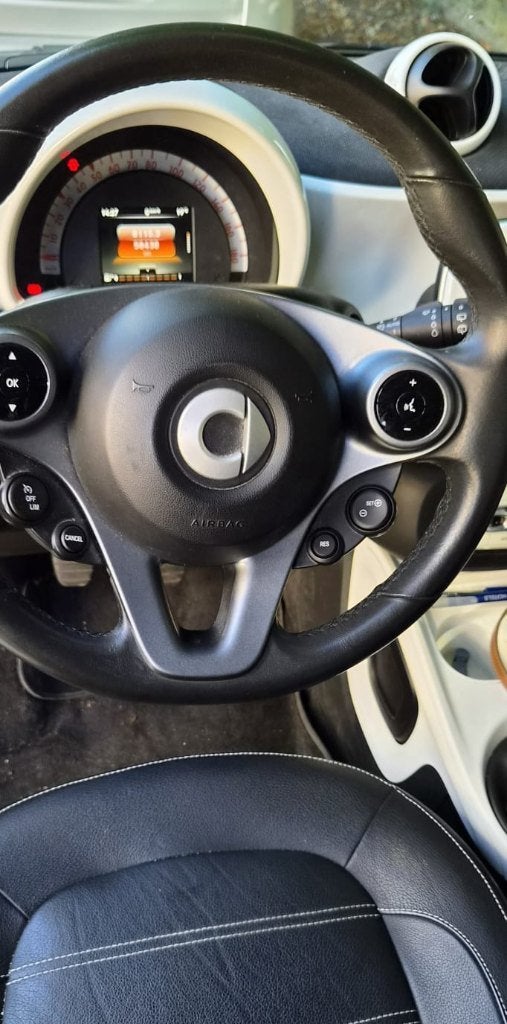 Smart forfour, Auto's, Achterwielaandrijving, Blauw, Leder, Bedrijf