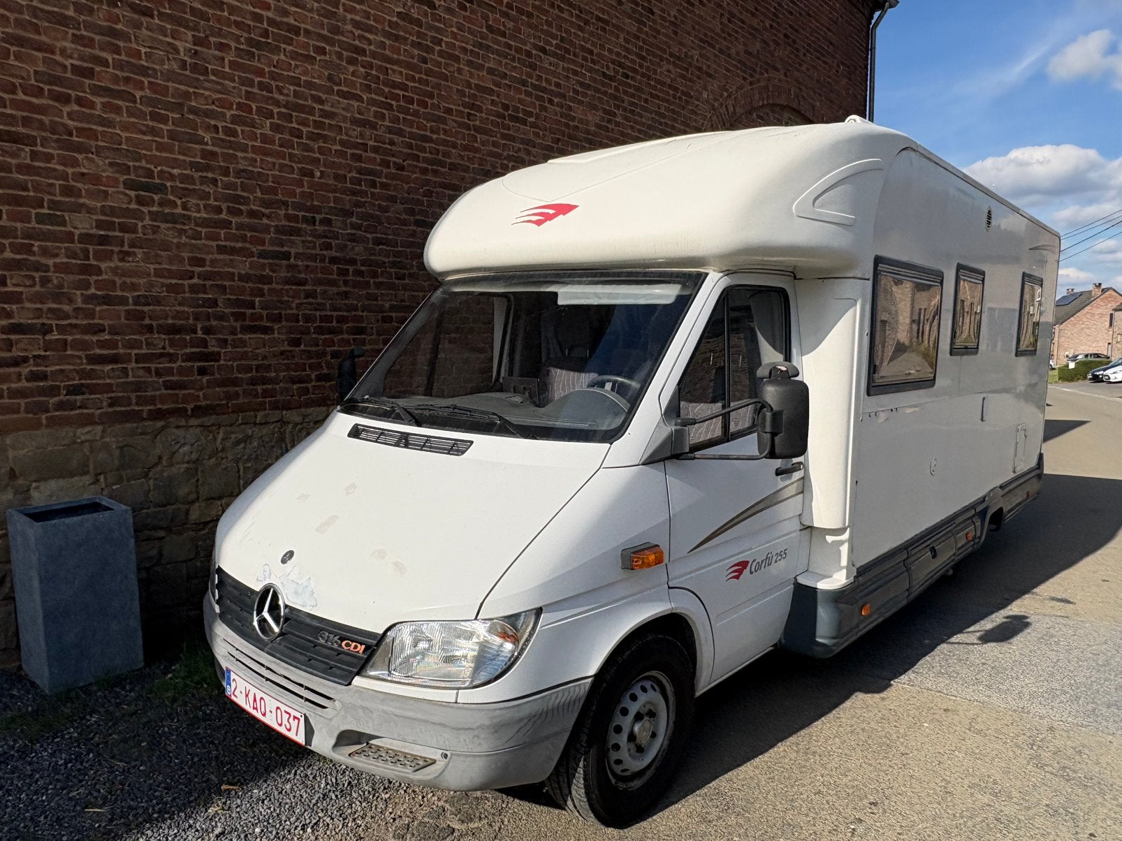 Mercedes sprinter 316cdi echange oldtimer, Caravanes & Camping, Particulier, Mercedes