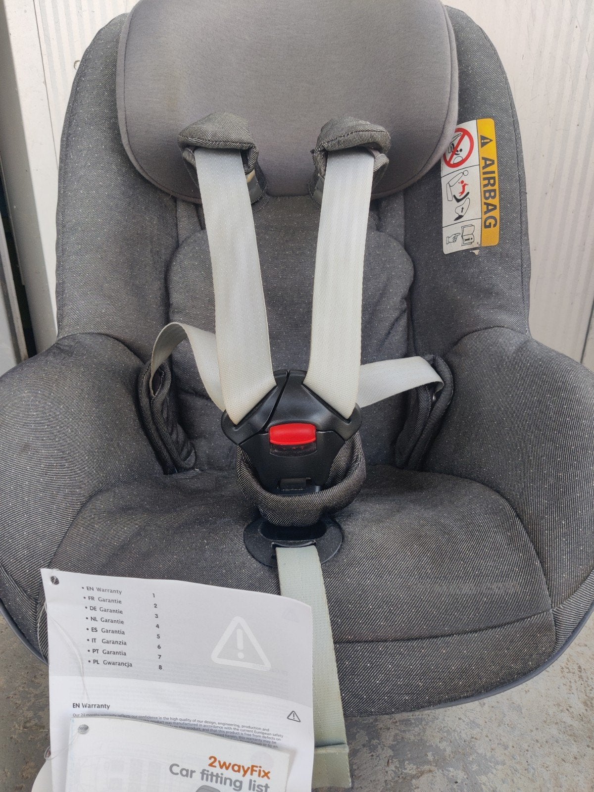 Maxi Cosi 2 Way Fix autostoeltje., Kinderen en Baby's, Autostoeltjes, Ophalen