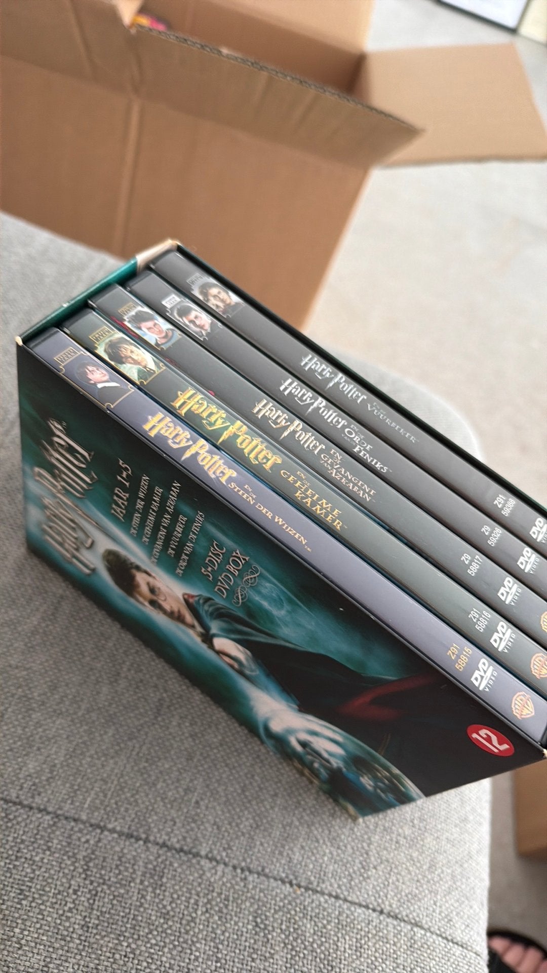 Verschillende dvd’s Harry Potter, Ophalen, Zo goed als nieuw