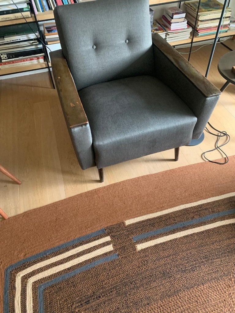 Fauteuil une place, Moins de 75 cm, Vintage, Bois, Enlèvement