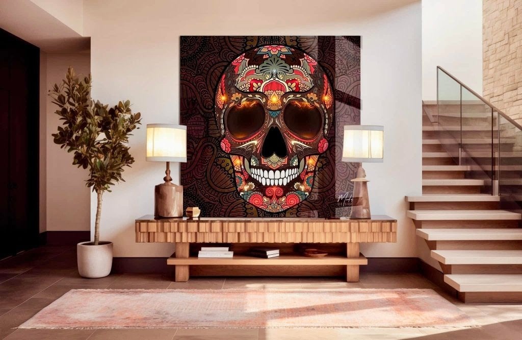 Skull Stone Design, Antiek en Kunst, Ophalen, Origineel