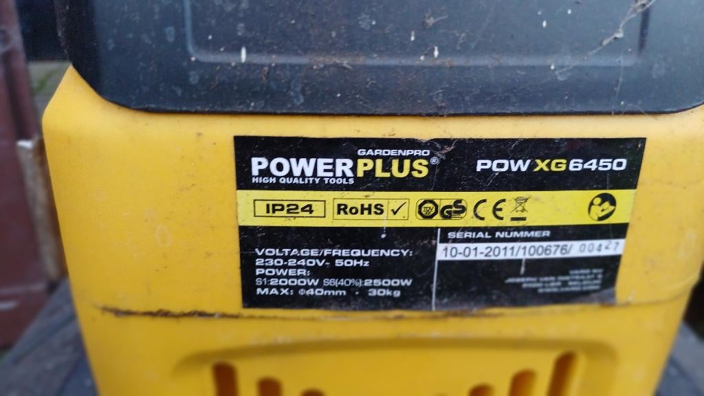 Hakselaar Power Plus, Ophalen, Zo goed als nieuw, Elektrisch, Powerplus