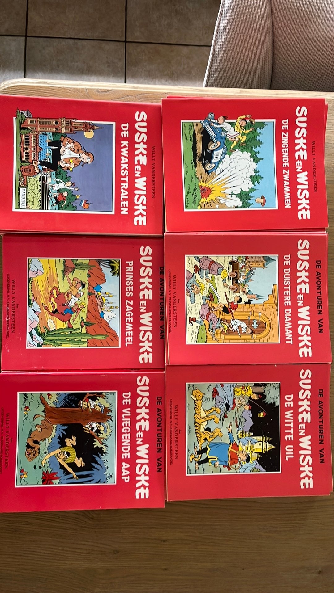 Suske en Wiske lot 55 albums - Het Volk / Nieuwsblad / De Ge, Ophalen, Suske en Wiske, Zo goed als nieuw