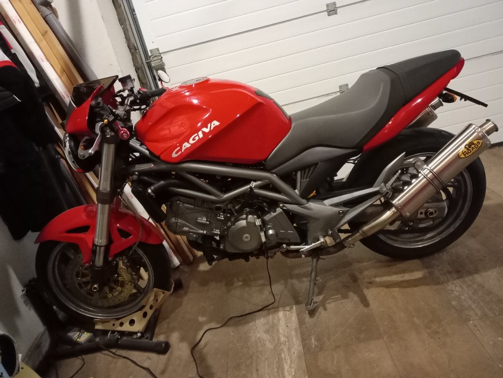 Cagiva Raptor 2006 - 10300 KM!, 2 cilinders, Sportuitlaat, Gebruikt, Particulier