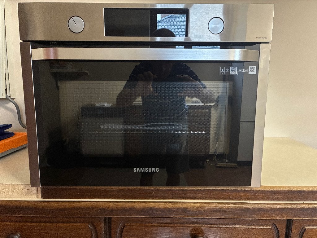 Inbouwoven (combi), Electroménager, Encastré, Comme neuf, Enlèvement, 45 à 60 cm