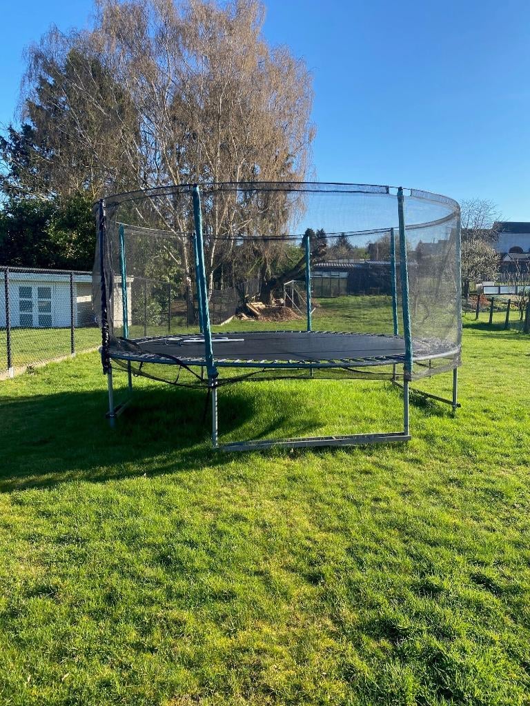 Trampoline - Nieuwe prijs - moet weg!, Enlèvement, Utilisé