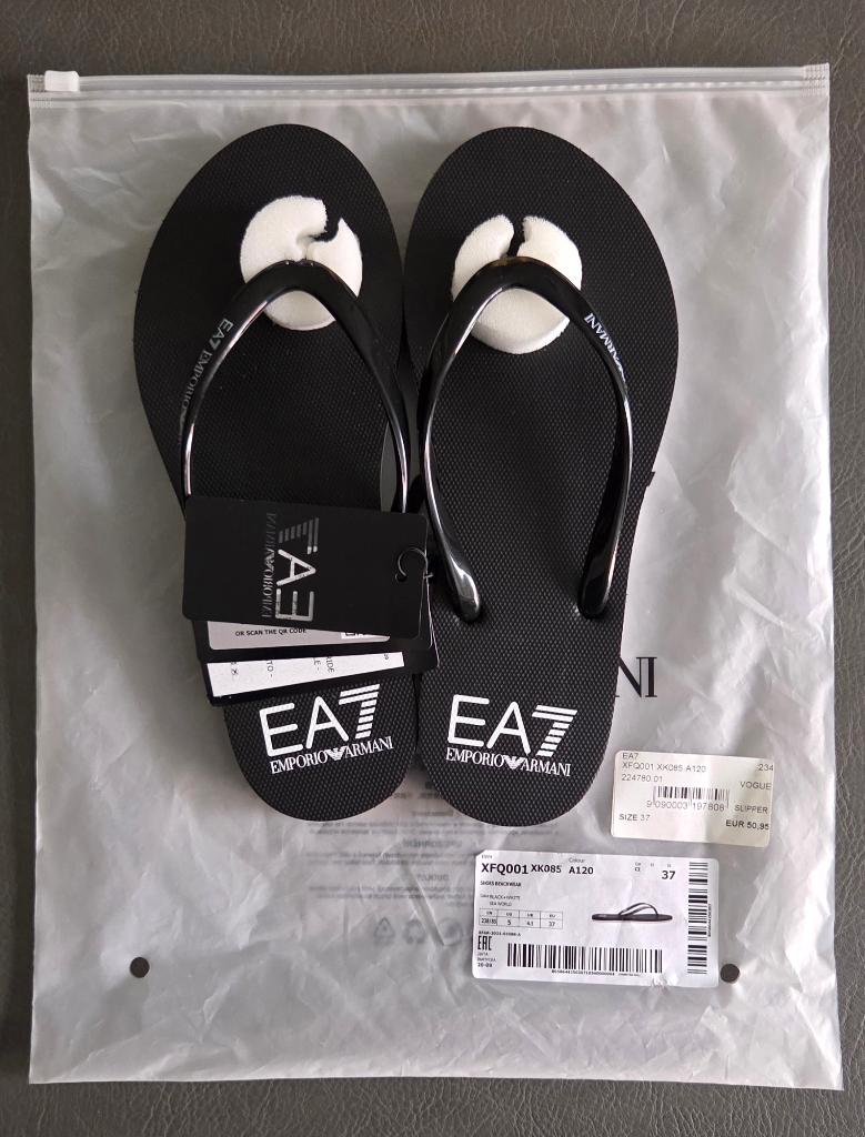 Sandales Emporio Armini (EA7) (Original) M37, Neuf, Enlèvement ou Envoi, Emporio armani, Sandales de bain