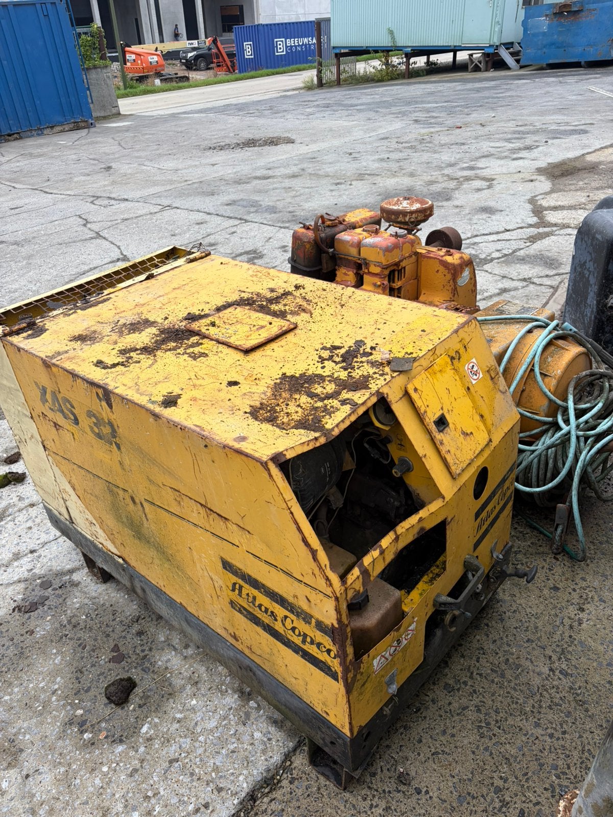 2 Atlas copco, Hobby en Vrije tijd, Ophalen, Gebruikt