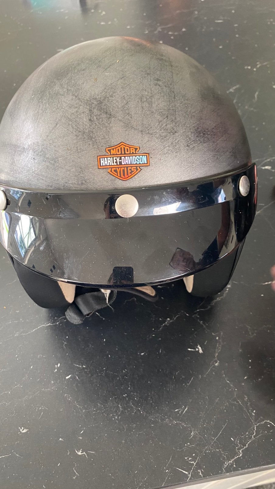Harley Davidson helm maat M, Ophalen, Zo goed als nieuw