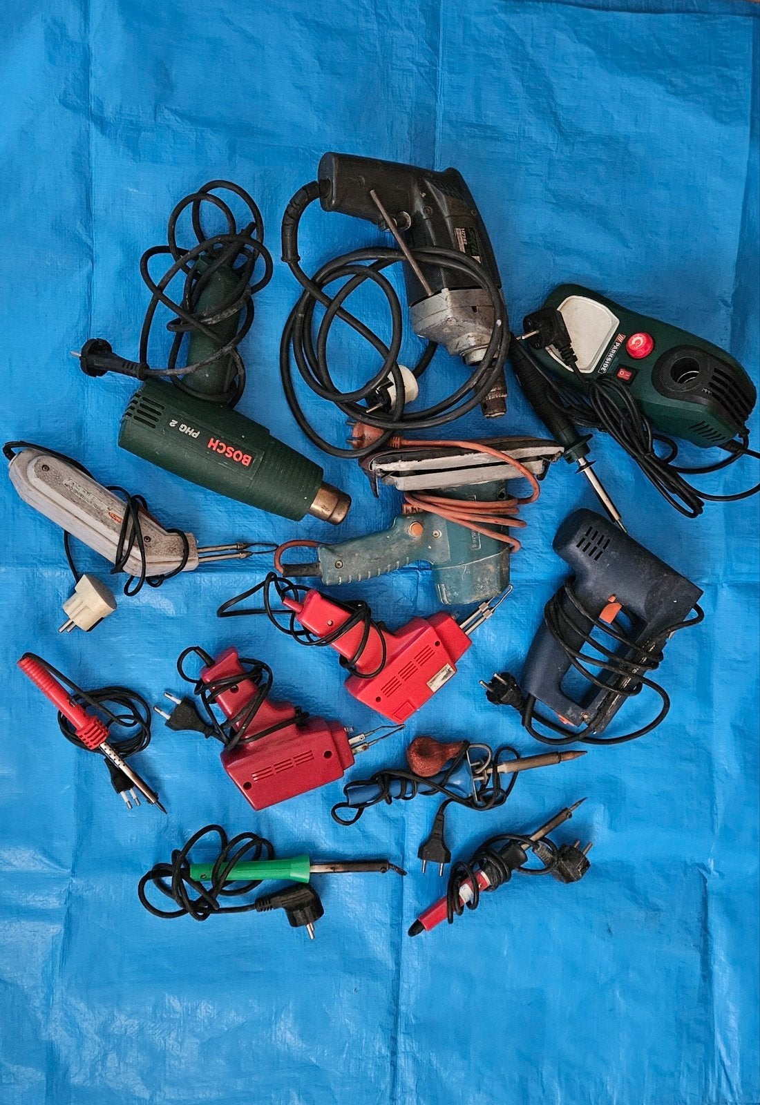 lot d'outils électriques (Bricolage, Soudure, Rénovation), Bricolage & Construction, Enlèvement