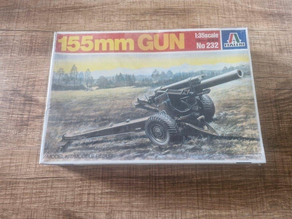 Italeri 1/35 155mm Gun M1A2, Hobby en Vrije tijd, Modelbouw | Auto's en Voertuigen, Italeri, 1:32 tot 1:50, Overige typen, Nieuw