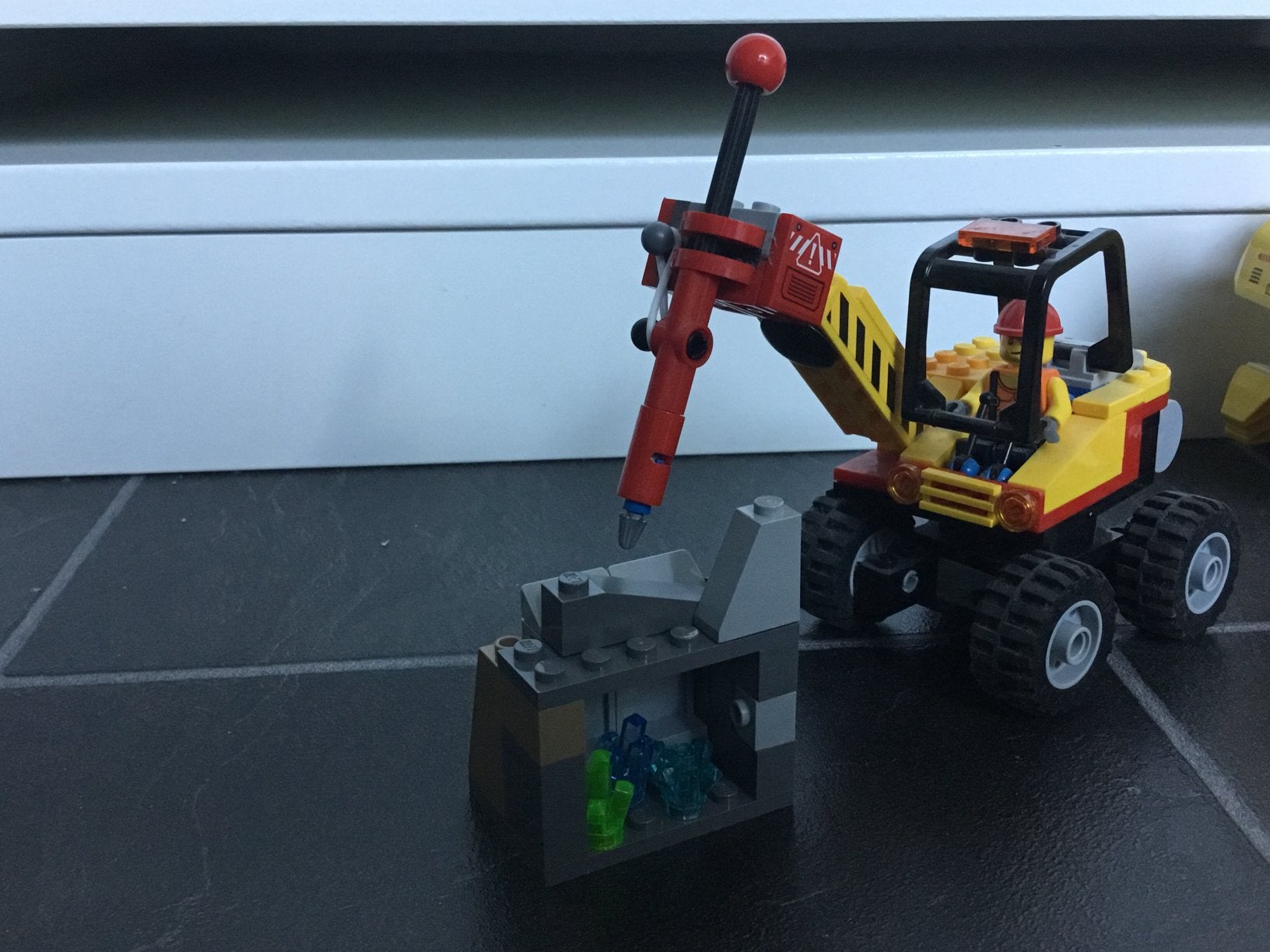 LEGO CITY mijntruck, Ophalen, Lego, Inclusief instructies, City