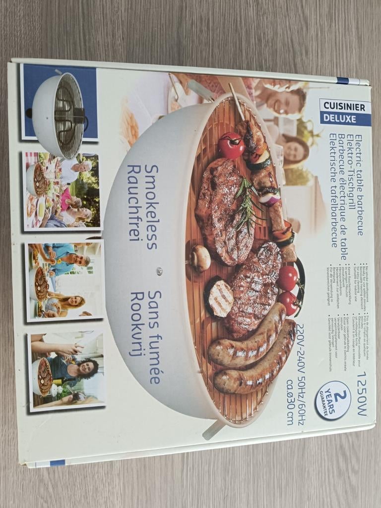 Elektrische tafel barbecue, Ophalen of Verzenden