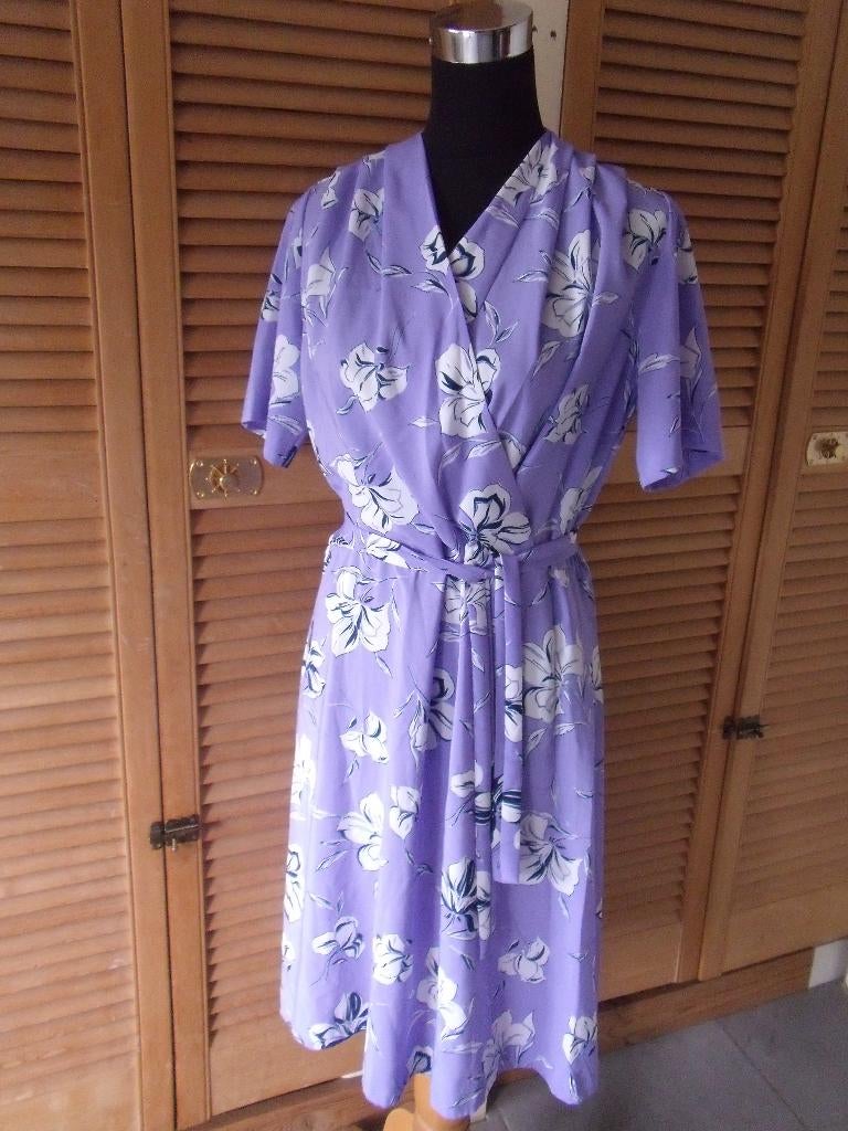 robes femme vintage, Ophalen, Gedragen, Maat 38/40 (M), Knielengte
