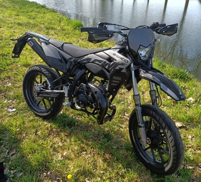 Sherco SM-R 50 Blackmoon 2024, Autres marques, Comme neuf, 6 vitesses, Enlèvement