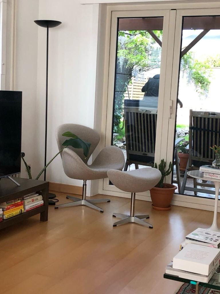 Lounge zetel, Maison & Meubles, Fauteuils, Comme neuf, Tissus, Enlèvement