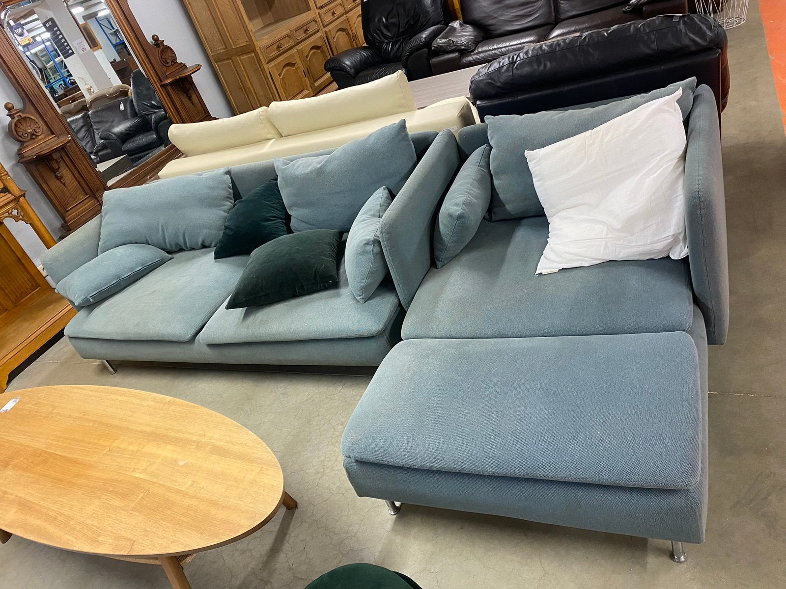 Housses de siège Söderhamn, Autres dimensions, Moins de 75 cm, Moins de 150 cm, Groen/blauw