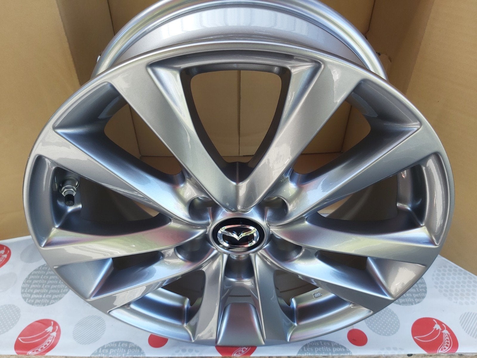 •4 Nieuwe Orgininele Mazda Velgen 16 Inch ( 5 x 114.3 ), Neuf, 4 Saisons, 16 pouces, Véhicule de tourisme