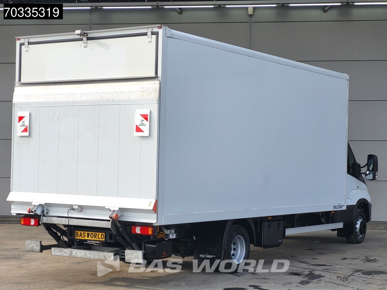 Iveco Daily 72C21 3.0L Automaat 1000KG Laadklep Luchtvering, Stof, Gebruikt, Euro 6, 4 cilinders
