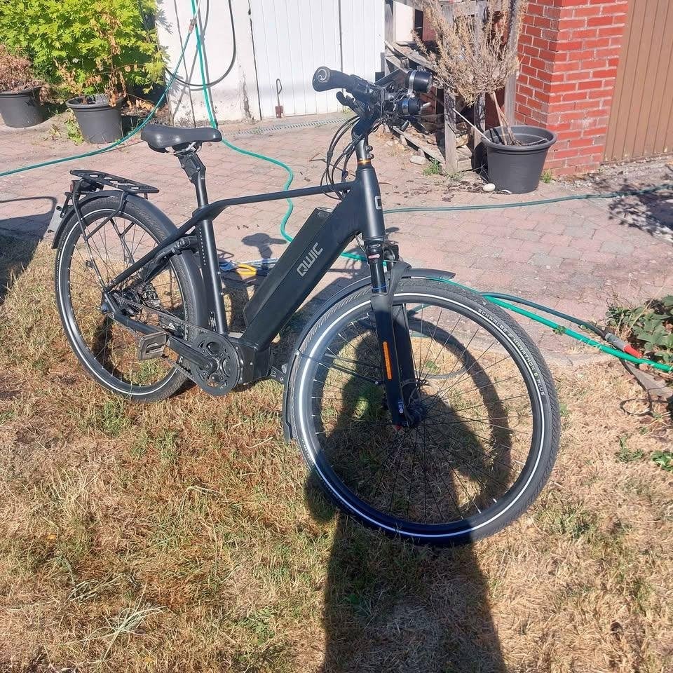 speed pedelec QWIC 45KM/H met riem, 11 versnellingen maat M, Fietsen en Brommers, Ophalen, Qwic, Gebruikt, 51 tot 55 cm