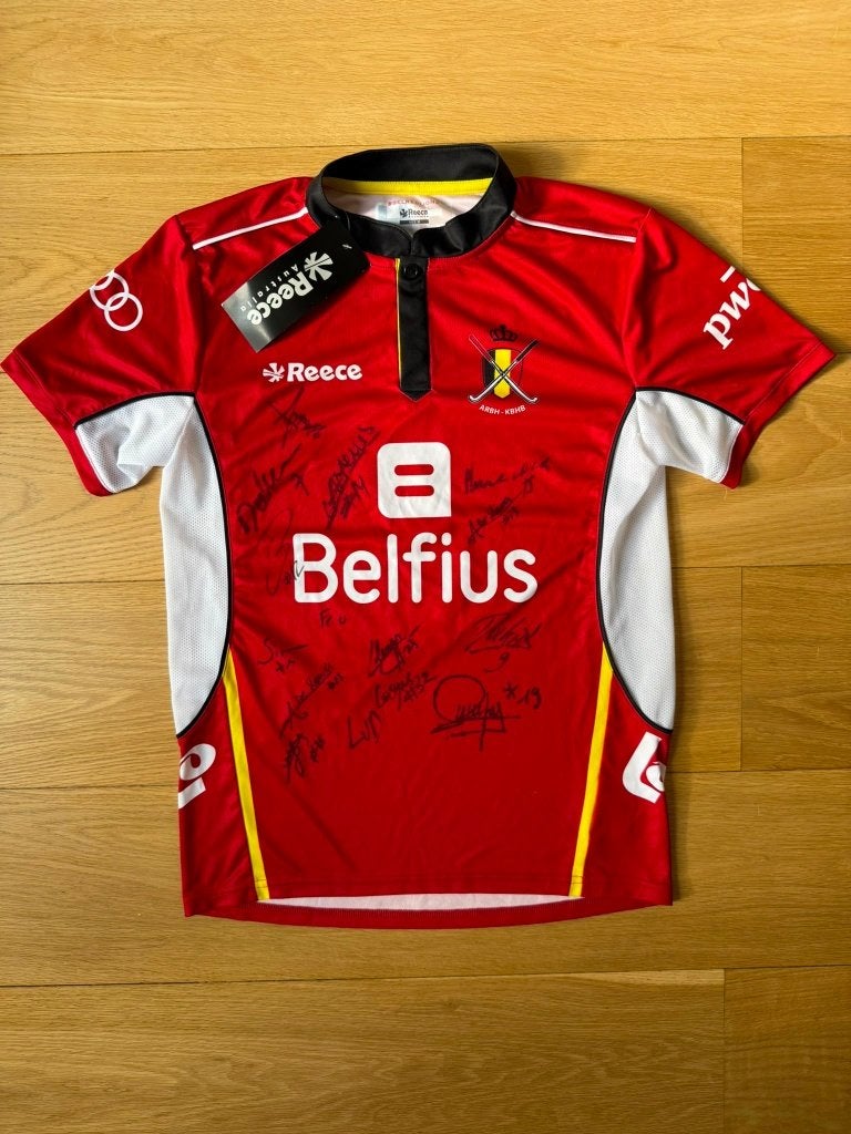 Hockey Officiel Red Lions 2018 neuf & signé, Ophalen of Verzenden, Nieuw, Kleding